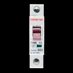 CONTACTUM 50 AMP CURVE B 6kA MCB CIRCUIT BREAKER 7150B RED