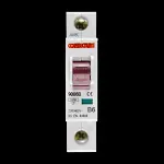 CONTACTUM 6 AMP CURVE B 10kA MCB CIRCUIT BREAKER 9006B RED