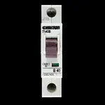 CONTACTUM 40 AMP CURVE B 6kA MCB CIRCUIT BREAKER 7140B BLACK