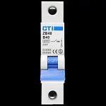 CTI 40 AMP CURVE B 6kA MCB CIRCUIT BREAKER ZB40 S2