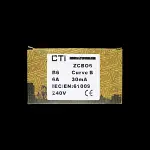 CTI 6 AMP CURVE B 6kA 30mA RCBO TYPE AC ZCBO6