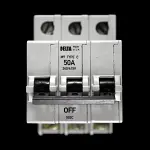 DELTA 50 AMP CURVE C M9 TRIPLE POLE MCB CIRCUIT BREAKER 503C
