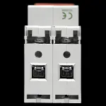 LS 6 AMP CURVE C 10kA DOUBLE POLE MCB CIRCUIT BREAKER BKN-B
