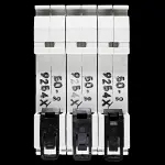 DORMAN SMITH 50 AMP TYPE 2 M9 TRIPLE POLE MCB CIRCUIT BREAKER AT502