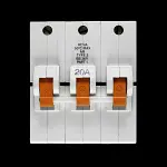 FEDERAL 20 AMP TYPE 3 M9 TRIPLE POLE MCB CIRCUIT BREAKER STAB-LOK HCNA