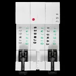 EATON 63 AMP CURVE B 10kA TRIPLE POLE MCB CIRCUIT BREAKER EMBH363