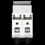 EUROPA 63 AMP CURVE C 10kA DOUBLE POLE MCB CIRCUIT BREAKER EUC2