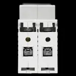 EUROPA 63 AMP CURVE C 10kA DOUBLE POLE MCB CIRCUIT BREAKER EUC2