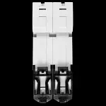 EUROPA 63 AMP CURVE C 10kA DOUBLE POLE MCB CIRCUIT BREAKER EUC2