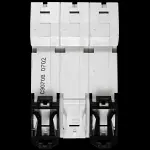 EUROPA 2 AMP CURVE C 10kA TRIPLE POLE MCB CIRCUIT BREAKER EUC3