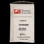 FEDERAL 20 AMP 30mA MCB/RCD RCBO STABLOK GFI2030N