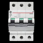 GENERAL ELECTRIC 10 AMP CURVE C 10kA TRIPLE POLE MCB CIRCUIT BREAKER EP103