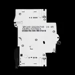 GENERAL ELECTRIC 63 AMP CURVE C 10kA TRIPLE POLE MCB CIRCUIT BREAKER EP103