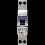 GEWISS 16 AMP CURVE C 6kA SP&N MCB CIRCUIT BREAKER GW90227 MTC60