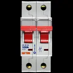GEWISS 100 MAIN SWITCH DISCONNECTOR DOUBLE POLE GW96198 AC22A