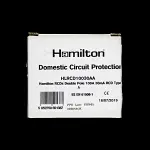 HAMILTON 100 AMP 30mA DOUBLE POLE RCD TYPE A HLRCD10030AA