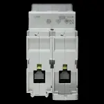 HAGER 63 AMP CURVE C 10kA DOUBLE POLE MCB CIRCUIT BREAKER NCN263A 461573