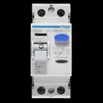 HAGER 100 AMP 100mA DOUBLE POLE RCCB RCD TIME DELAYED TYPE AC CN284U 174106