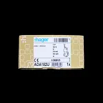 HAGER 32 AMP CURVE C 10kA 30mA RCBO TYPE A 106855 ADA182U