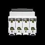 HAGER 63 AMP CURVE C 10kA FOUR POLE MCB CIRCUIT BREAKER NC463 463463