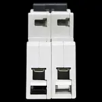 HAGER 16 AMP TYPE 2 M6 DOUBLE POLE MCB CIRCUIT BREAKER M716 45