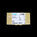 HAGER 10 AMP CURVE B 10kA 30mA RCBO TYPE A 103683 ADB410U