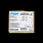 HAGER 20 AMP CURVE B 10kA MCB CIRCUIT BREAKER NBN120N 462067