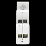 HAGER 25 AMP CLASS 2 SURGE PROTECTION DEVICE SPD SP208S 566974