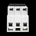 HAGER 40 AMP CURVE G 6kA TRIPLE POLE MCB CIRCUIT BREAKER X8440