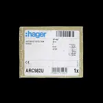 HAGER 32 AMP CURVE C 6kA DOUBLE POLE AFDD ARC982U