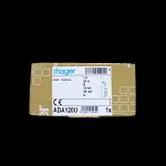HAGER 20 AMP CURVE B 10kA 30mA RCBO TYPE A ADA120U 104534