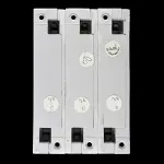 LUPUS 10 AMP TRIPLE POLE MCB CIRCUIT BREAKER MIDGET WHITE
