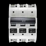 LUPUS 20 AMP TRIPLE POLE MCB CIRCUIT BREAKER MIDGET WHITE
