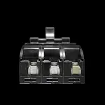 LUPUS 10 AMP TRIPLE POLE MCB CIRCUIT BREAKER MIDGET