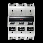 LUPUS 30 AMP TRIPLE POLE MCB CIRCUIT BREAKER MIDGET WHITE