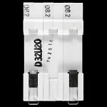 LUPUS 20 AMP TYPE 2 M16 TRIPLE POLE MCB CIRCUIT BREAKER VH203/162