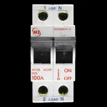 M2 100 AMP DOUBLE POLE MAIN SWITCH DISCONNECTOR M2100 AC22B
