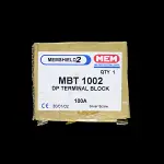 MEM 100 AMP DOUBLE POLE TERMINAL BLOCK MBT1002