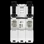 BILL 25 AMP CURVE C 10kA TRIPLE POLE MCB CIRCUIT BREAKER THC253