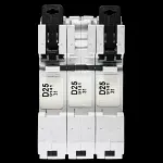 MEM EATON 25 AMP CURVE D 10kA TRIPLE POLE MCB CIRCUIT BREAKER MDH325