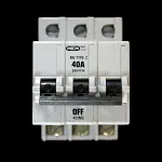 MEM 40 AMP CURVE C M9 TRIPLE POLE MCB CIRCUIT BREAKER 403MC