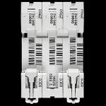 MERLIN GERIN 4 AMP CURVE D 10kA TRIPLE POLE MCB CIRCUIT BREAKER C60HD 25726