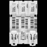 MERLIN GERIN 4 AMP CURVE C 10kA TRIPLE POLE MCB CIRCUIT BREAKER C60HC 25670