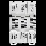 MERLIN GERIN 6 AMP CURVE C 10kA TRIPLE POLE MCB CIRCUIT BREAKER C60H 24931
