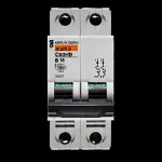 MERLIN GERIN 16 AMP CURVE B 10kA DOUBLE POLE MCB CIRCUIT BREAKER C60HB 25857