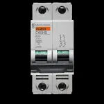 MERLIN GERIN 20 AMP CURVE B 10kA DOUBLE POLE MCB CIRCUIT BREAKER C60HB 25858