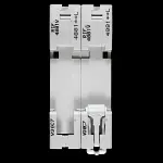 MERLIN GERIN 10 AMP CURVE B 10kA DOUBLE POLE MCB CIRCUIT BREAKER C60HB 25856