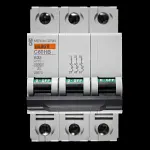 MERLIN GERIN 32 AMP CURVE B 10kA TRIPLE POLE MCB CIRCUIT BREAKER C60HB 25873