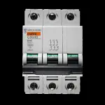 MERLIN GERIN 40 AMP CURVE B 10kA TRIPLE POLE MCB CIRCUIT BREAKER C60HB 25874