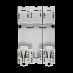 MERLIN GERIN 10 AMP CURVE B 10kA TRIPLE POLE MCB CIRCUIT BREAKER 25869 C60HB